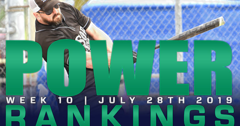 2019 POWER RANKINGS: Week 10 | July 28th- Doubleheader #2