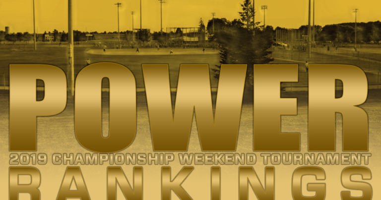 2019 POWER RANKINGS: Championship Weekend | August 23/24/25